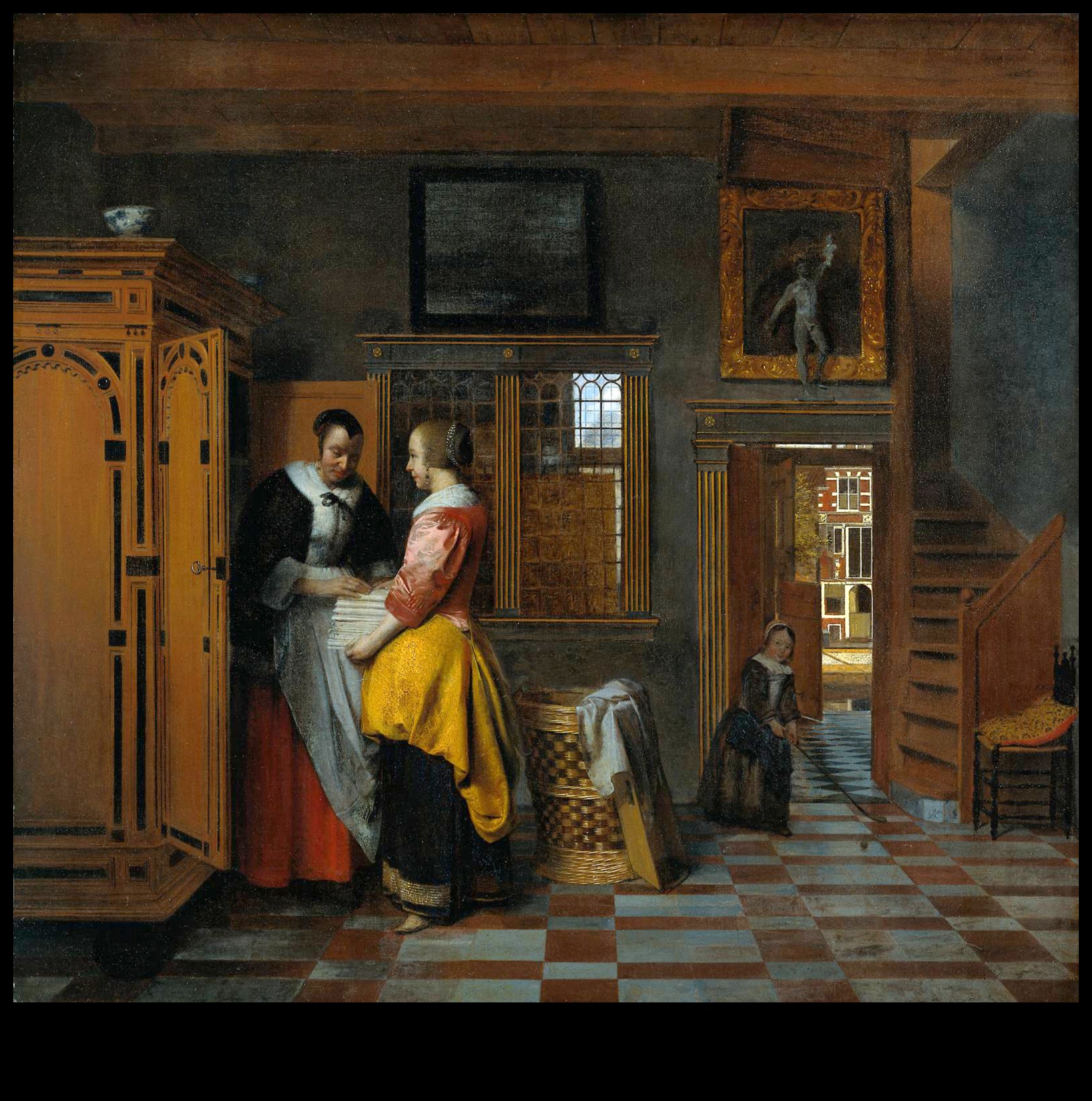 Pieter de Hooch'un İç Mekanları: Hollanda Tür Resminde Ev Sahneleri