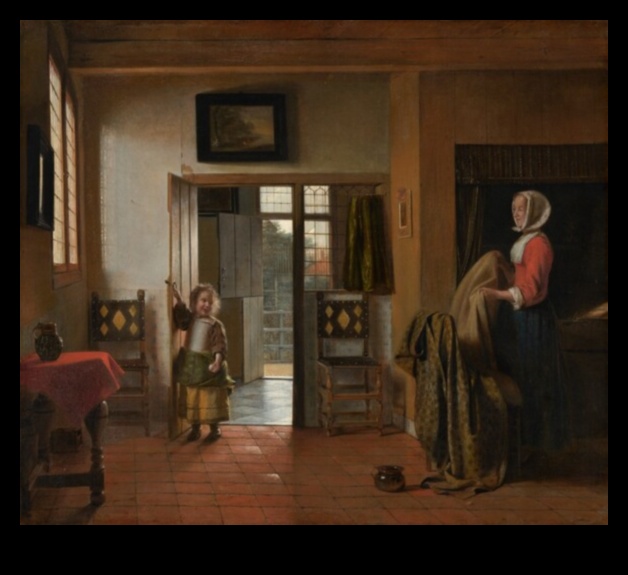 Pieter de Hooch'un İç Mekanları: Hollanda Tür Resminde Ev Sahneleri