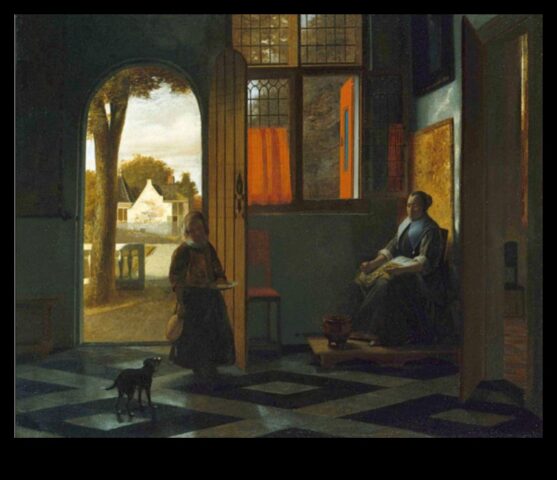 Pieter de Hooch’un İç Mekanları Hollanda Ev Yaşamına Bir Pencere